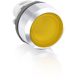 Terugverende drukknop verlicht geel 1SFA611100R2103