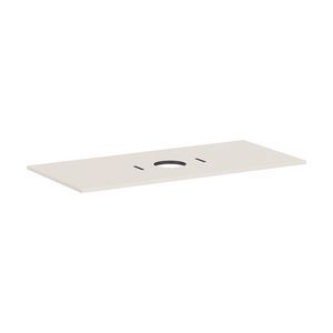 Console Xilesa E 1180/550 met uitsparing  midden waskom z. kraangat SMB