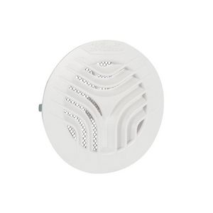 Ventilatierooster+klemmen Ø110mm wit