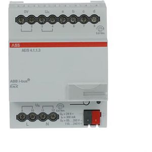 Analoge ingang KNX 4-voudig DIN-rail (AE/S 4.1.1.3)