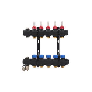 Vloerverwarmingsverdeler EcoFlow BASIC composiet open 10-groeps
