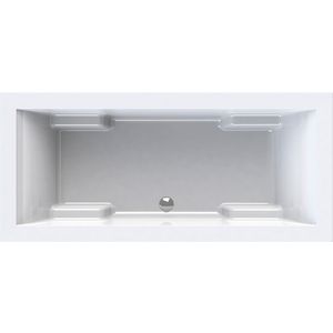 Ligbad duo Basilia 190x90cm wit excl. poten