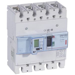 Vermogensschakelaar 250-e + mt 4-polig 100A 36kA DPX3