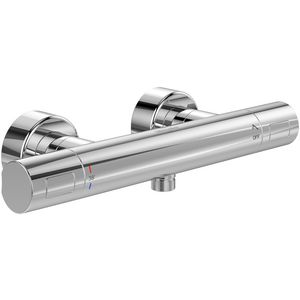 Douchethermostaat  Universal Taps & Fittings Chrome hoh 150mm incl. S-koppelingen TVS00001700061