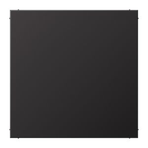 Afdekking blind centraalplaat aluminium gelakt LS