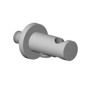 Wandaansluitbocht geint douchehoud. incl. montagekit CHA22kt