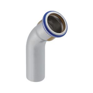 Insteekbocht 45° MAPRESS RVS GAS spie x pers 42mm