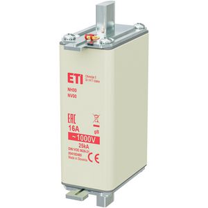 Zekering NH00/78 gB 16A/1000V 4182465 VVE=3