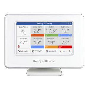 Evohome WI-FI colour  single zoneregeling ketelaansturing OpenTherm