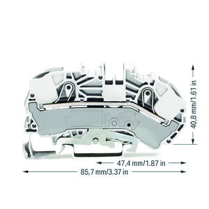 Reserve voedingsklem 16 mm² Push-in wit VVE=20