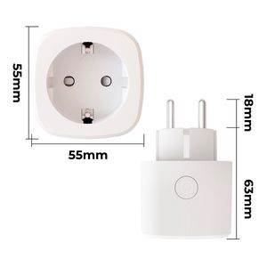 Smart WIFI Connect Powerplug EU 16A with Power Meter
