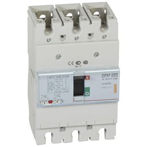 Vermogensschakelaar 250 Thermomagn. 200A 3-polig 25kA DPX3