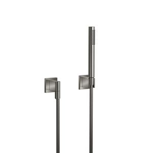 Douchegarnituur rozetten FlowReduce Dark Chrome