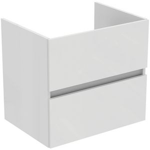 Wastafelmeubel TIEMPO 60x44cm 2x la wit