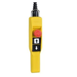 Hangende drukknopkast pistoolgrip 2 knoppen + kap