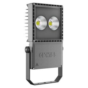 LED-Schijnwerpers 3000K 150W dimbaar 1-10V symm. Optiek