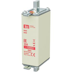 Zekering NH00/85 gB 32A/1000V 4182476 VVE=3