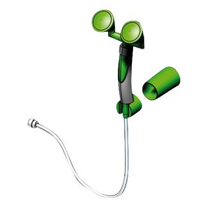 knijpdouche 2 koppen 45gr. uitv. wand/blad m.slang