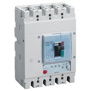 Vermogensschakelaar 630 ELE S1 400A 4-polig 50kA DPX3