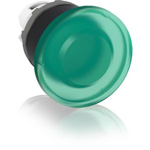 Verlichte paddestoel terugverend 40mm groen