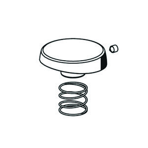 Bedieningsknop XERIS SC-Kmet drukveer