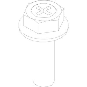 Set a 10st. schroef M6x20 87134011300