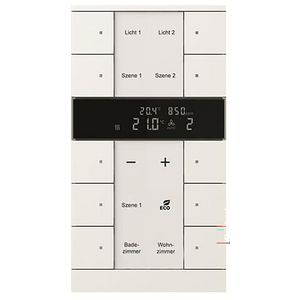 HVAC-CO2 sensor KNX - ClimaEco Mat wit 10f CE (SBC/U10.0.11-884)