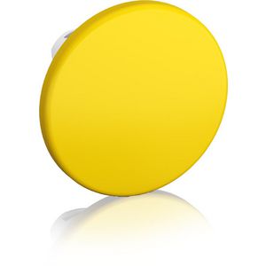 Paddestoel terugverend 60mm geel