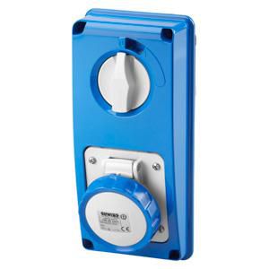 VERTICAAL BEVESTIGDE VERGRENDELDE CONTACTDOOS-ZONDER BODEM