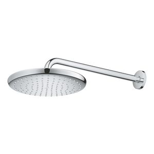 Tempesta 250 hoofddoucheset rond 380mm 1 straalsoort 9,5l/min. wit/chroom (prof)