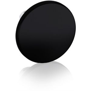 Paddestoel terugverend 60mm zwart