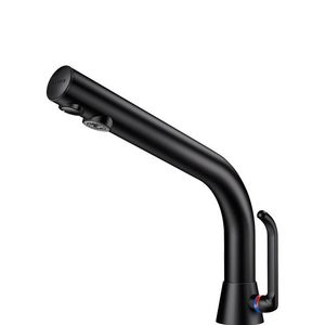 Wastafel M3/8" mengkraan mat zwart H.170 net 230/12V