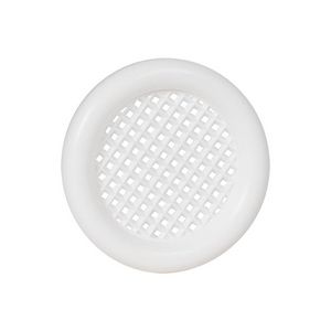 Ventilatierooster kunststof Ø32mm wit