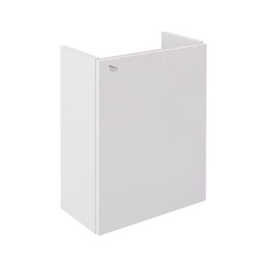 Onderkast (40x50x20cm) met 1 deur links met handgreep - 87 - Zwart Mat kunststof