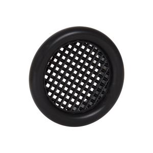 Ventilatierooster kunststof Ø32mm zwart