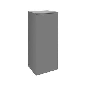 HH kolomkast DeLuxe 35x102cm+deur LI PUSH Black matLac