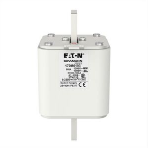 Zekering hoge snelheid 550A AC 1250V 100kA size 3 76x90x1