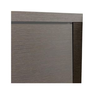 Passtuk v.onderbouwkast 300x110mm mat zwart
