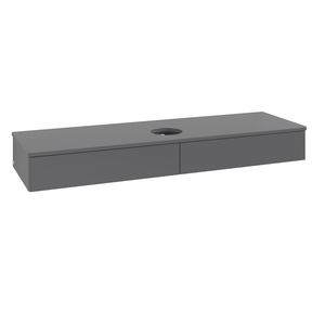Wastafelonderkast Antao 1600x190x500mm Antr. Matt Lacquer K14010GK