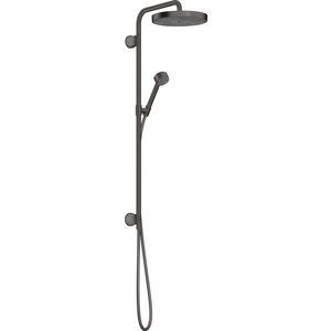 Showerpipe 280 1 straalsoort inbouw Brushed Black Chrome AX One