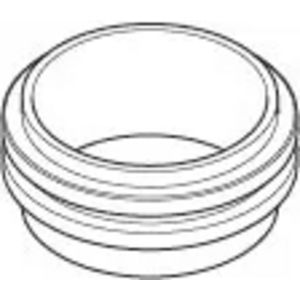 Ring 38,8x17mm ruw vernikkeld