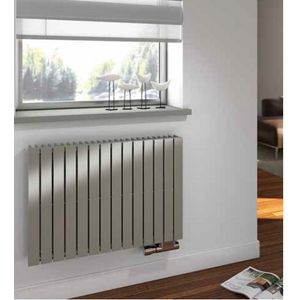 Designradiator Rosy Max laag model 390x1002x98 1250W