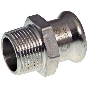 Puntstuk Xpress RVS 304 (1.4301) 22x1/2" con. bt. R2405