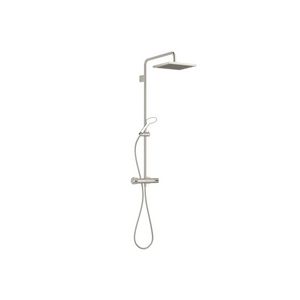 Showerpipe douchether. z.handdouche FlowReduce plat. gebor