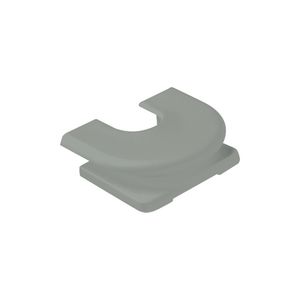 Invoerstukje steengrijs vr kabel+miniknl