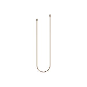 Metalen doucheslang 1/2"x1/2"x1750mm Light Gold