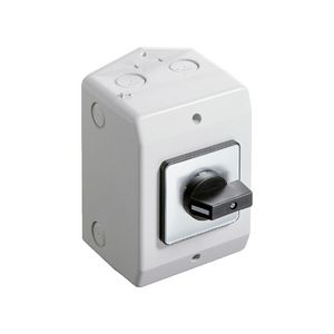 Werkschakelaar 16A 2P Opbouw IP65