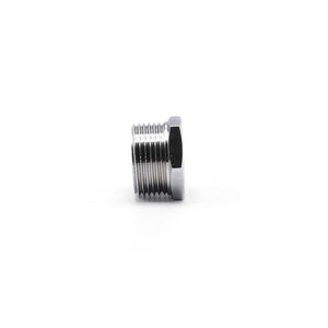 Verloopnippel 1/2-bi. x 3/4-bu. chroom