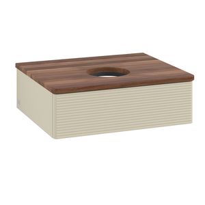 Wastafelonderkast Antao 600x190x500mm S.Grey Matt Lacquer K07112HJ