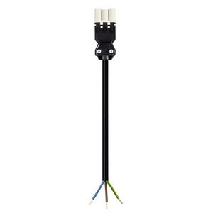 Aansluitsnoer GST18I3 male 2,5mm² 100cm PVC ECA grijs VVE=50